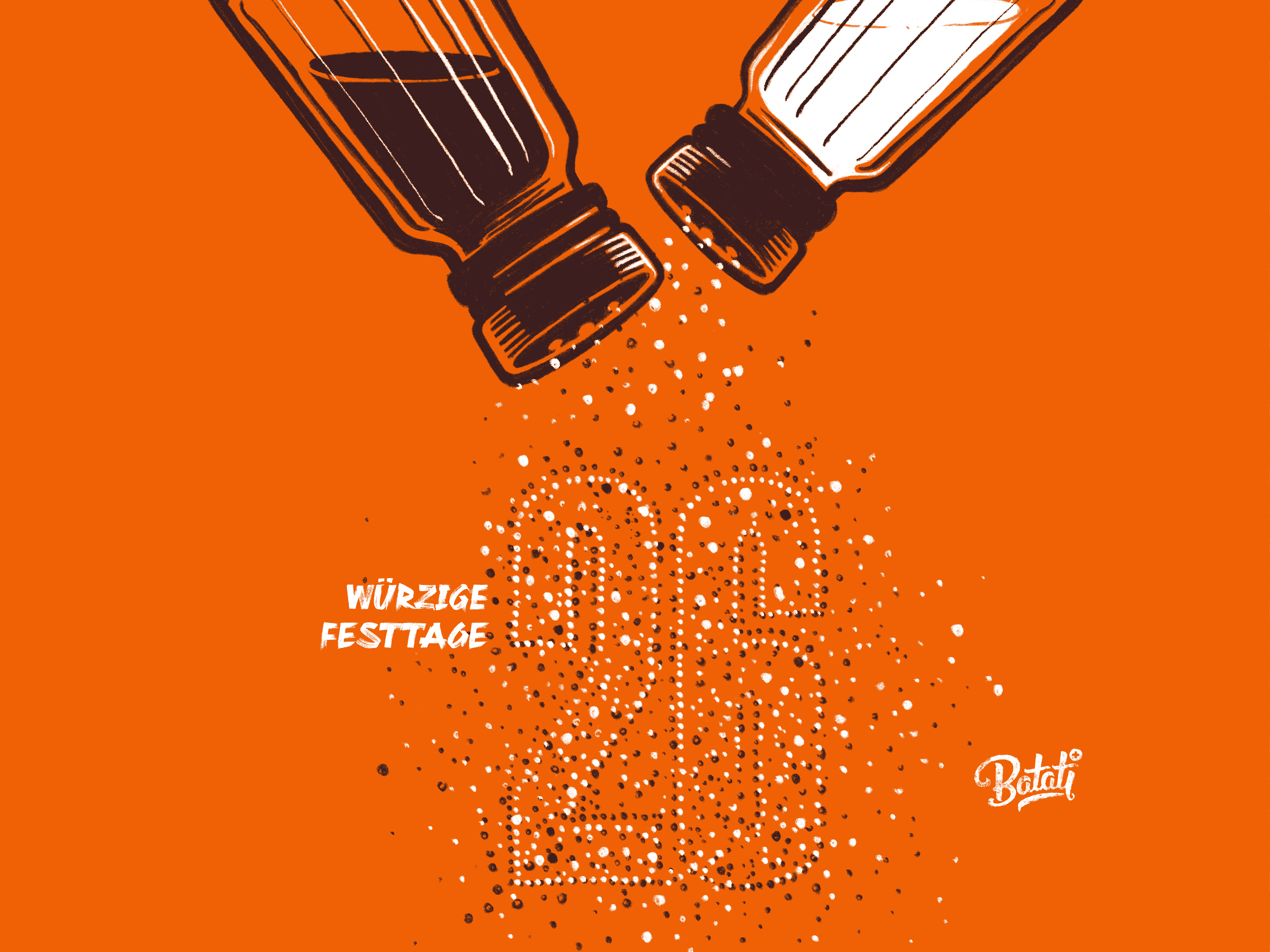 Batati Illustration Festtage 2026