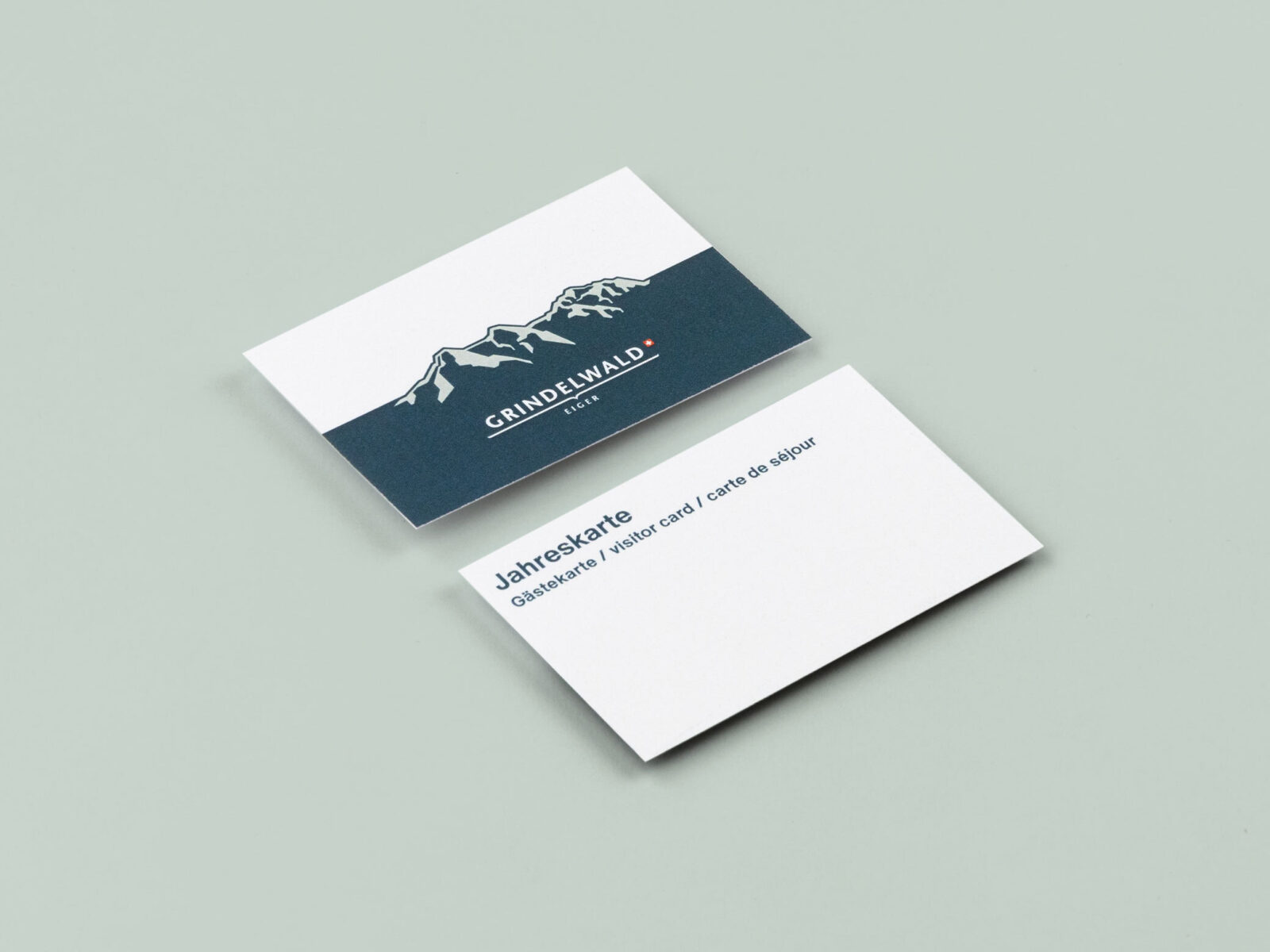 Grindelwald Tourismus Corporate Design Gaestekarten 02