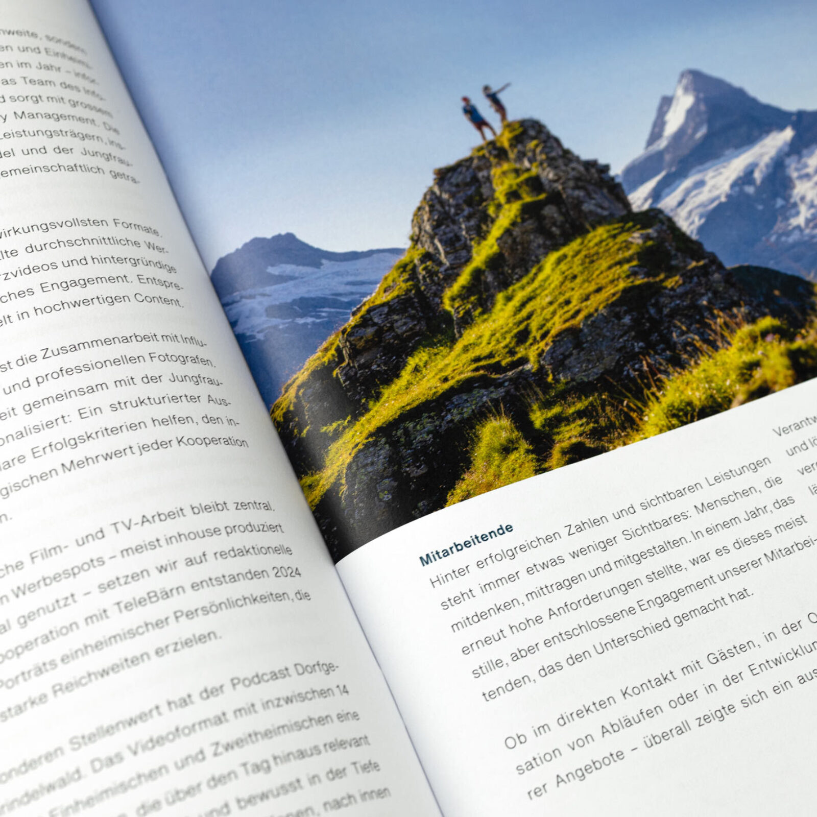 Designer Bern Geschaeftsbericht Grindelwald 09