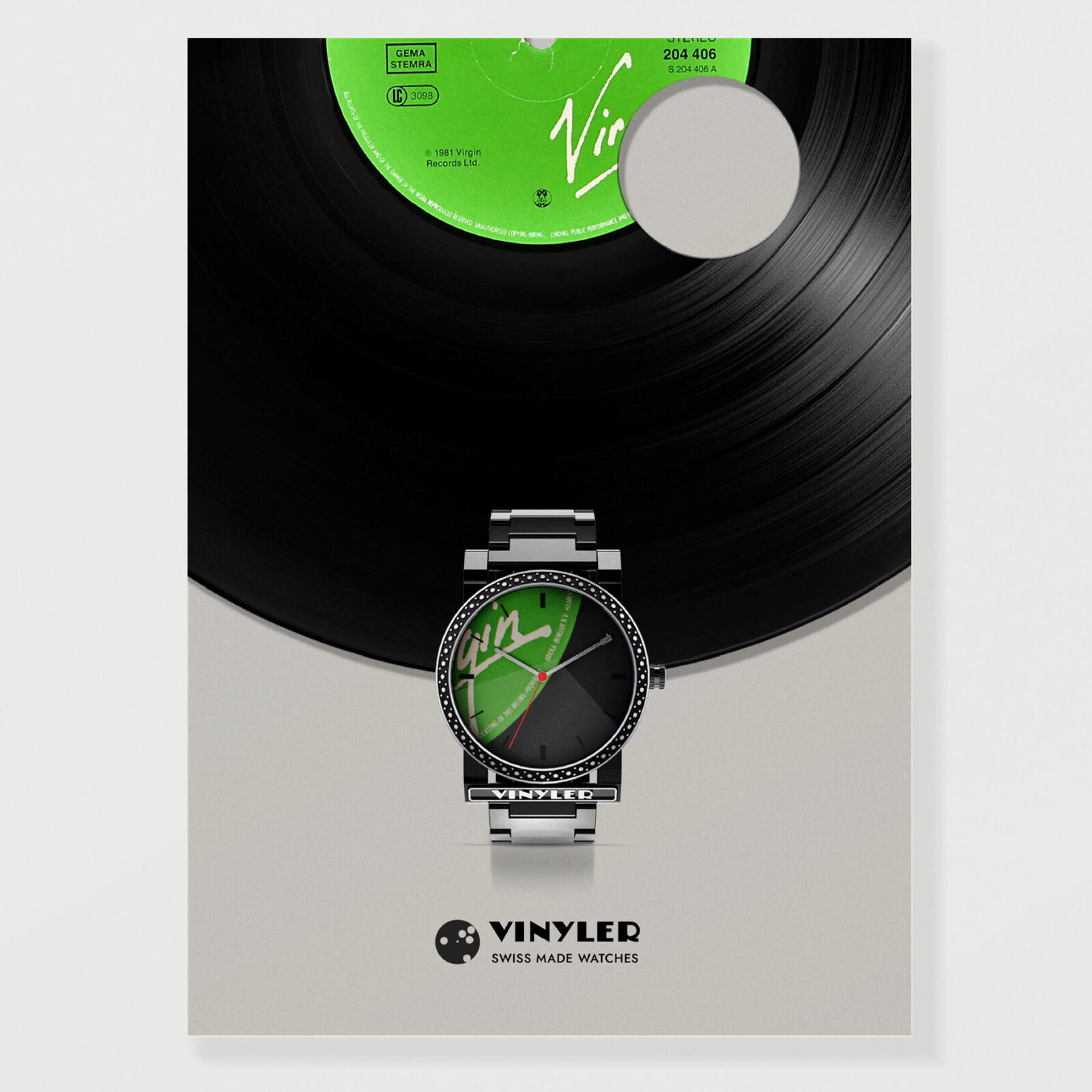 Corporate Design Bern Uhren Vinyler 08