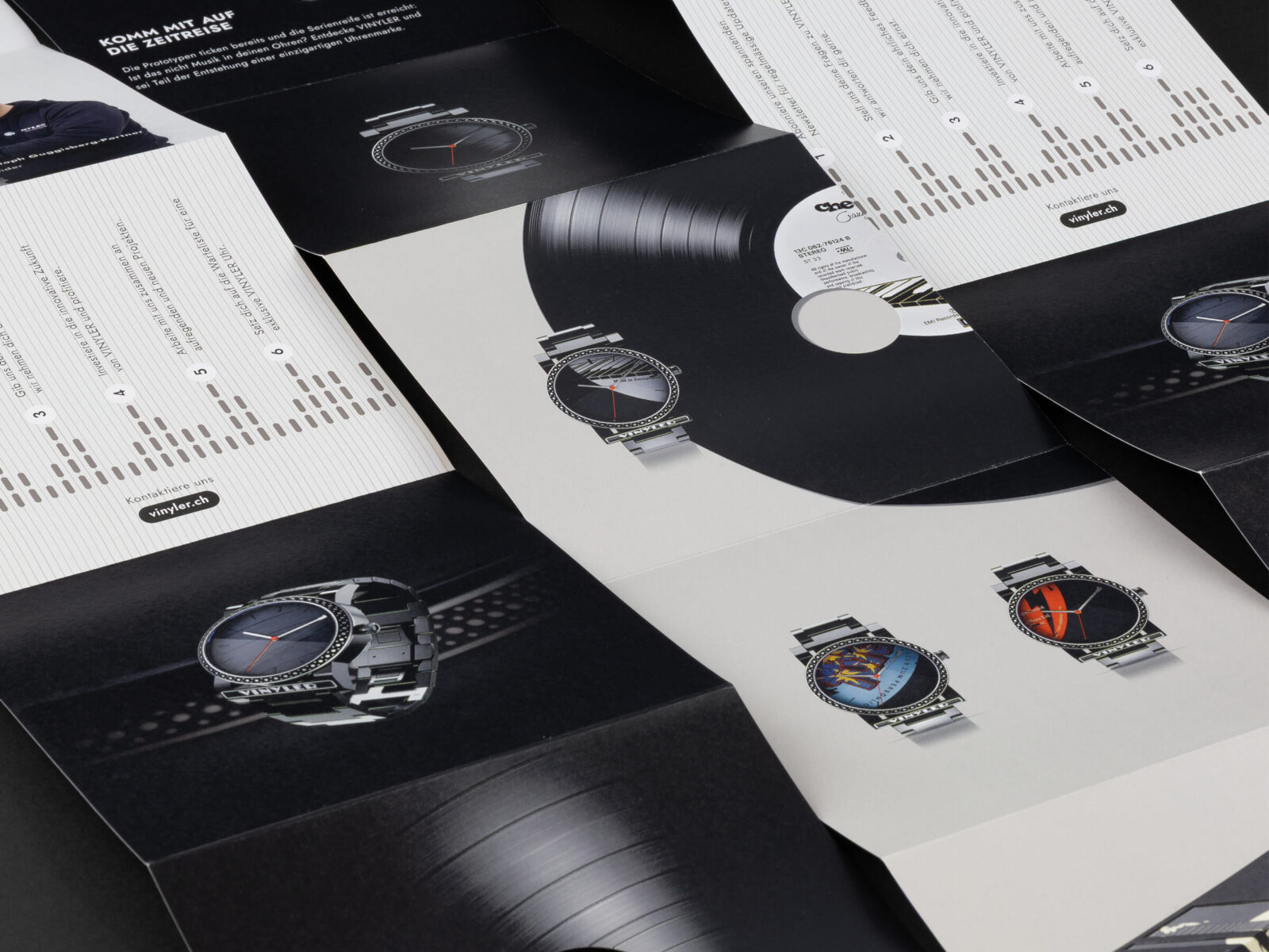 Corporate Design Bern Uhren Vinyler 15